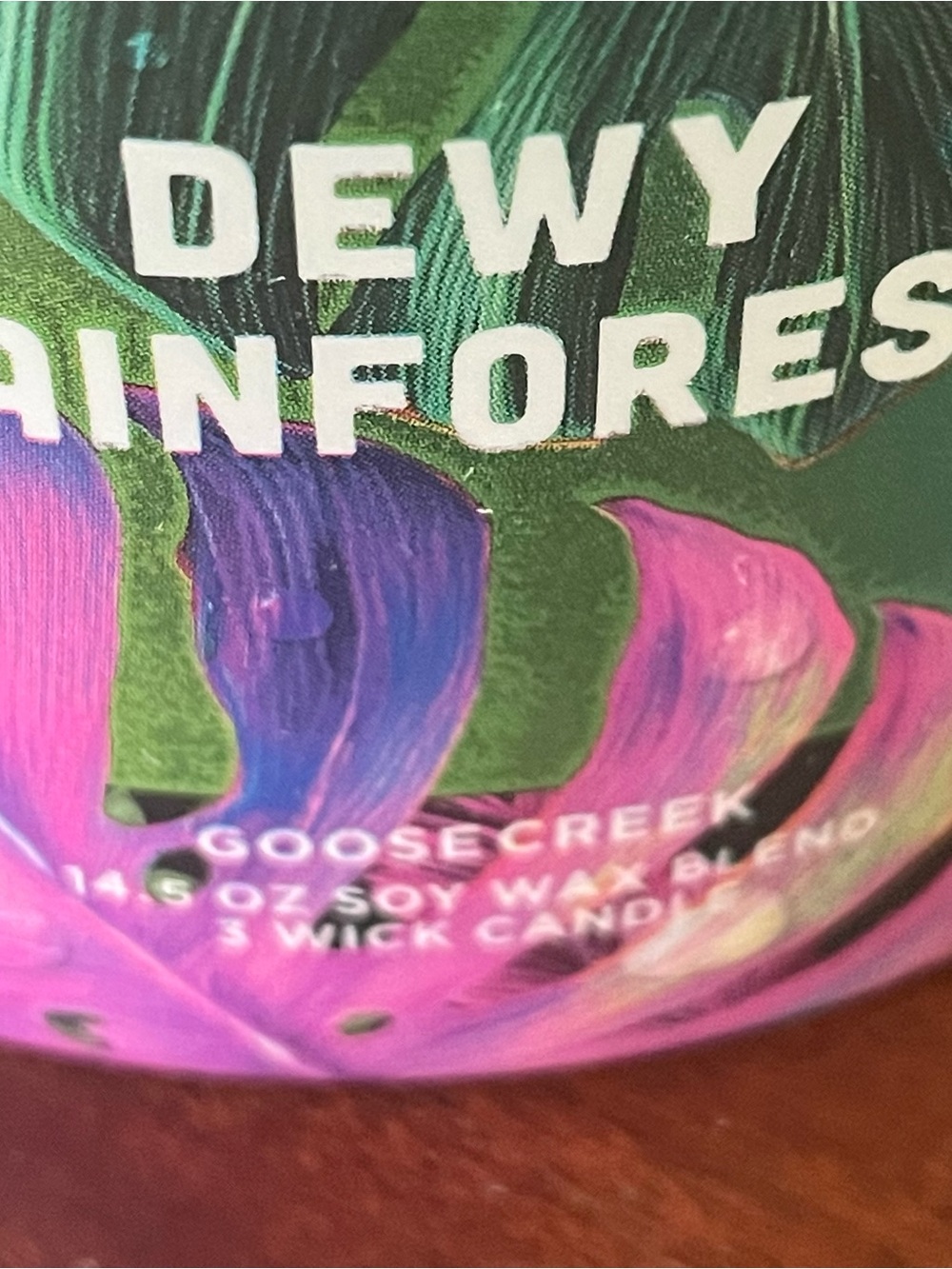 TWO Goose Creek Dewy Rainforest Candles 14.5 oz each Brand New - Picture 3 of 4